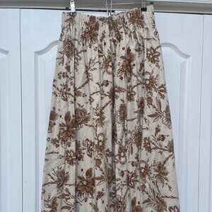 Abercrombie & Fitch Floral Cottage Maxi Skirt